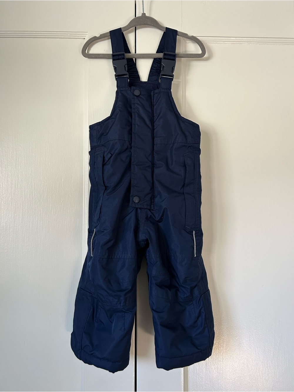 Impidimpi Baby Toddler Snow Bib Snowsuit Coverall Bunting Navy Blue Size 9-12 M
